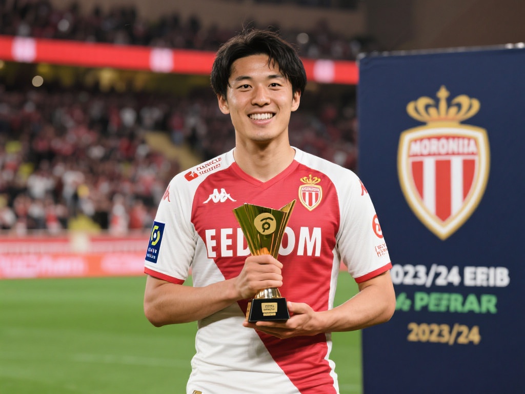 球迷评选南野拓实为摩纳哥2023/24赛季最佳球员 摩纳哥俱乐部近日官方宣布,日本球员南野拓