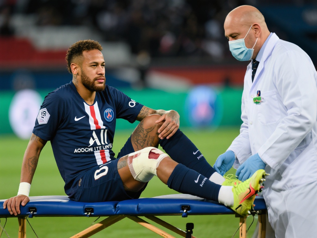 内马尔膝盖重伤,预计至少休养半年才能重返赛场 通常来说,前十字韧带和半月板撕裂的治疗方