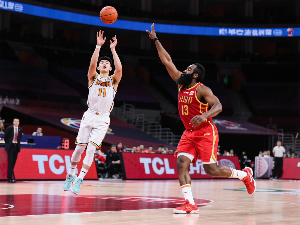 哈登绝杀创奇迹,印证胡明轩必定成功的预言 通过对比胡明轩的绝杀与哈登的招牌打法,两